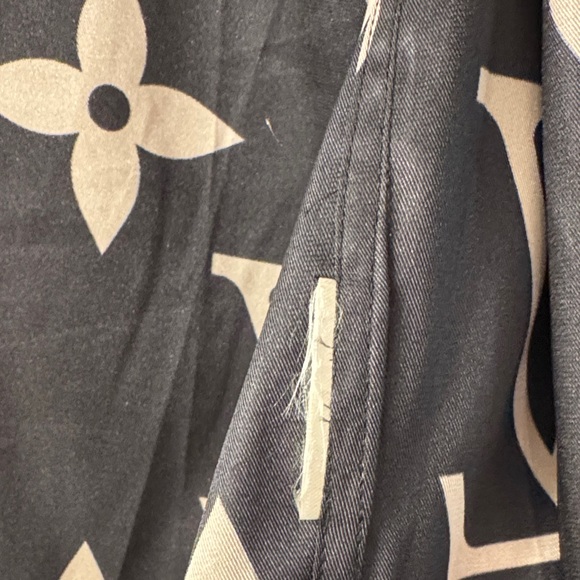 Louis Vuitton Black and Brown Button Down Shirt - Picture 3 of 9